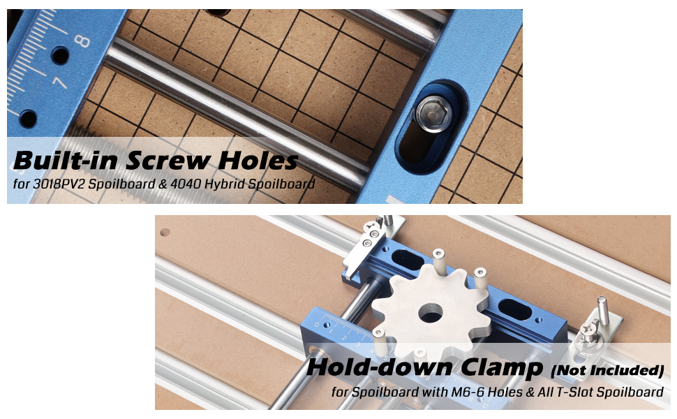 Genmitsu Aluminum Bench Vise Clamp in use