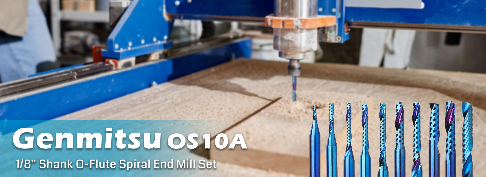 Genmitsu OS10A End Mills | SainSmart