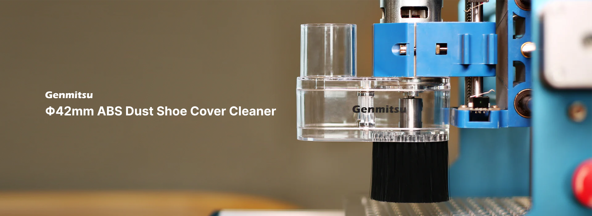Φ42mm ABS Dust Shoe Cover Cleaner, for 3018 CNC 775 Spindle Motor