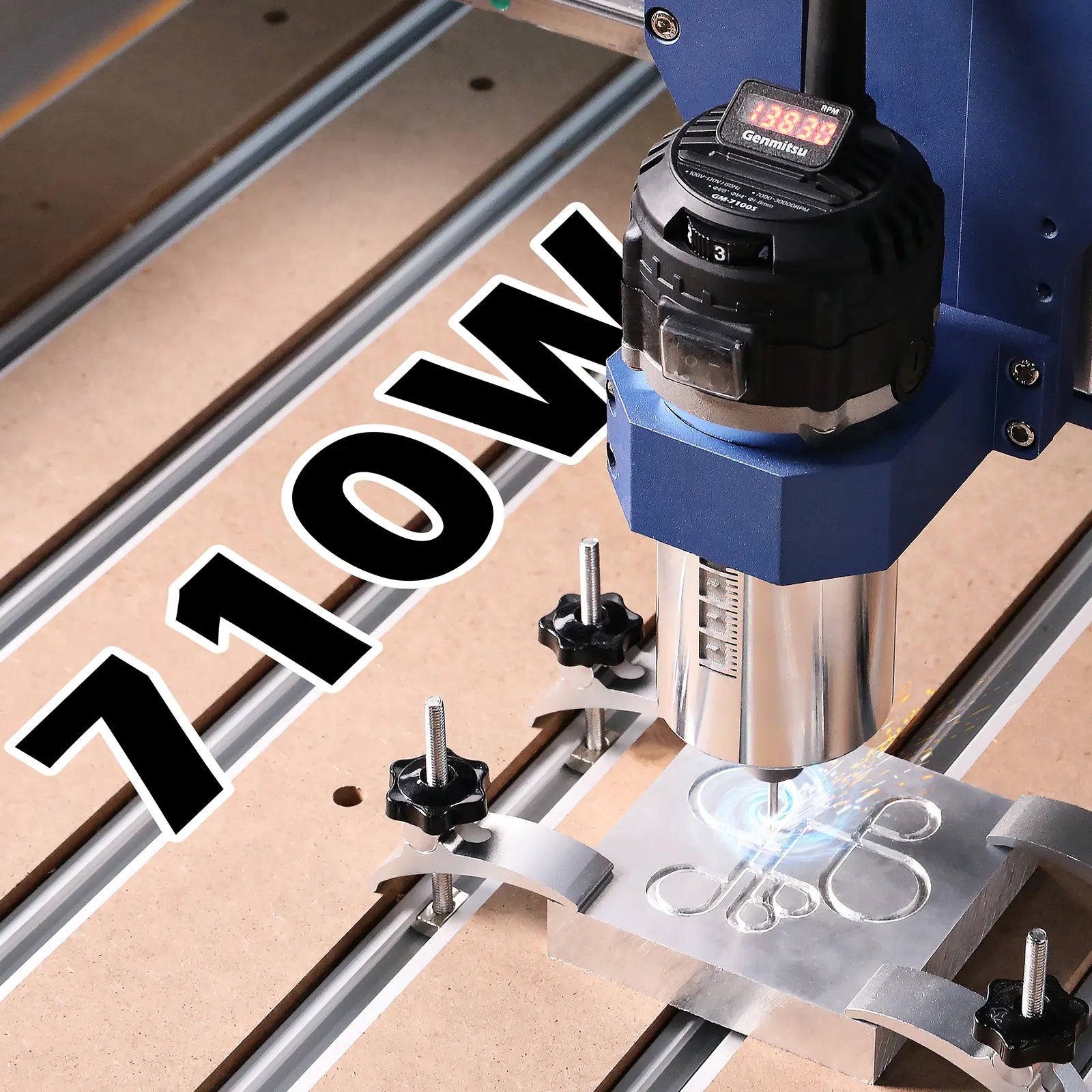 10W CNC Compact Router 65mm Diameter | SainSmart