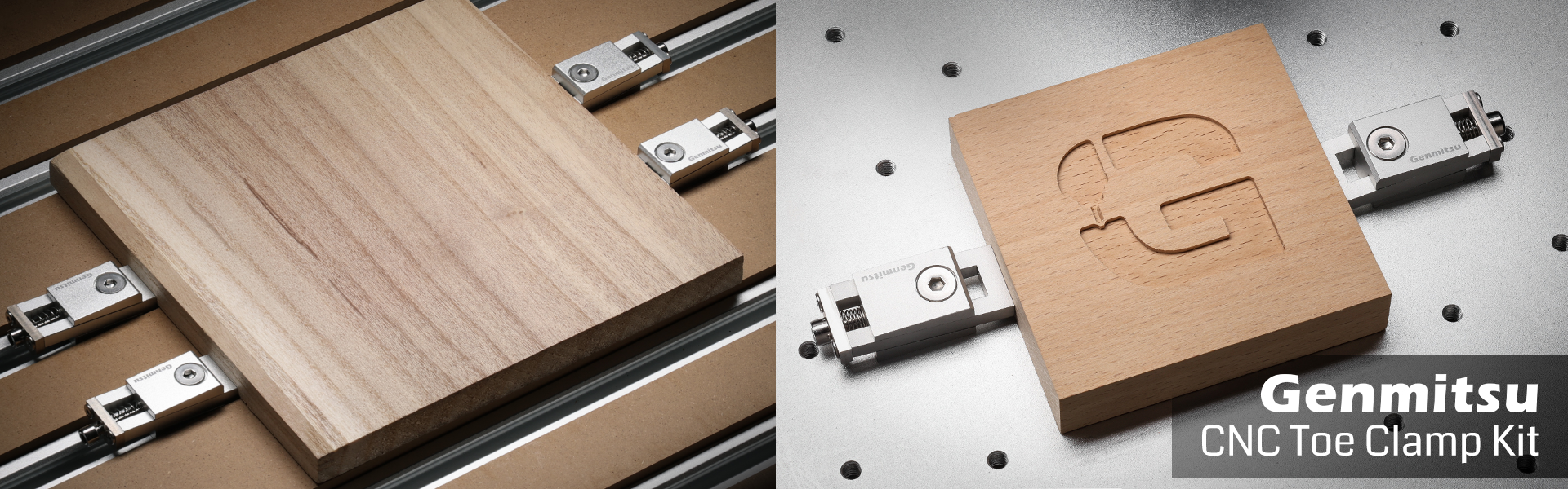 Mini Vise Clamps for CNC Routers