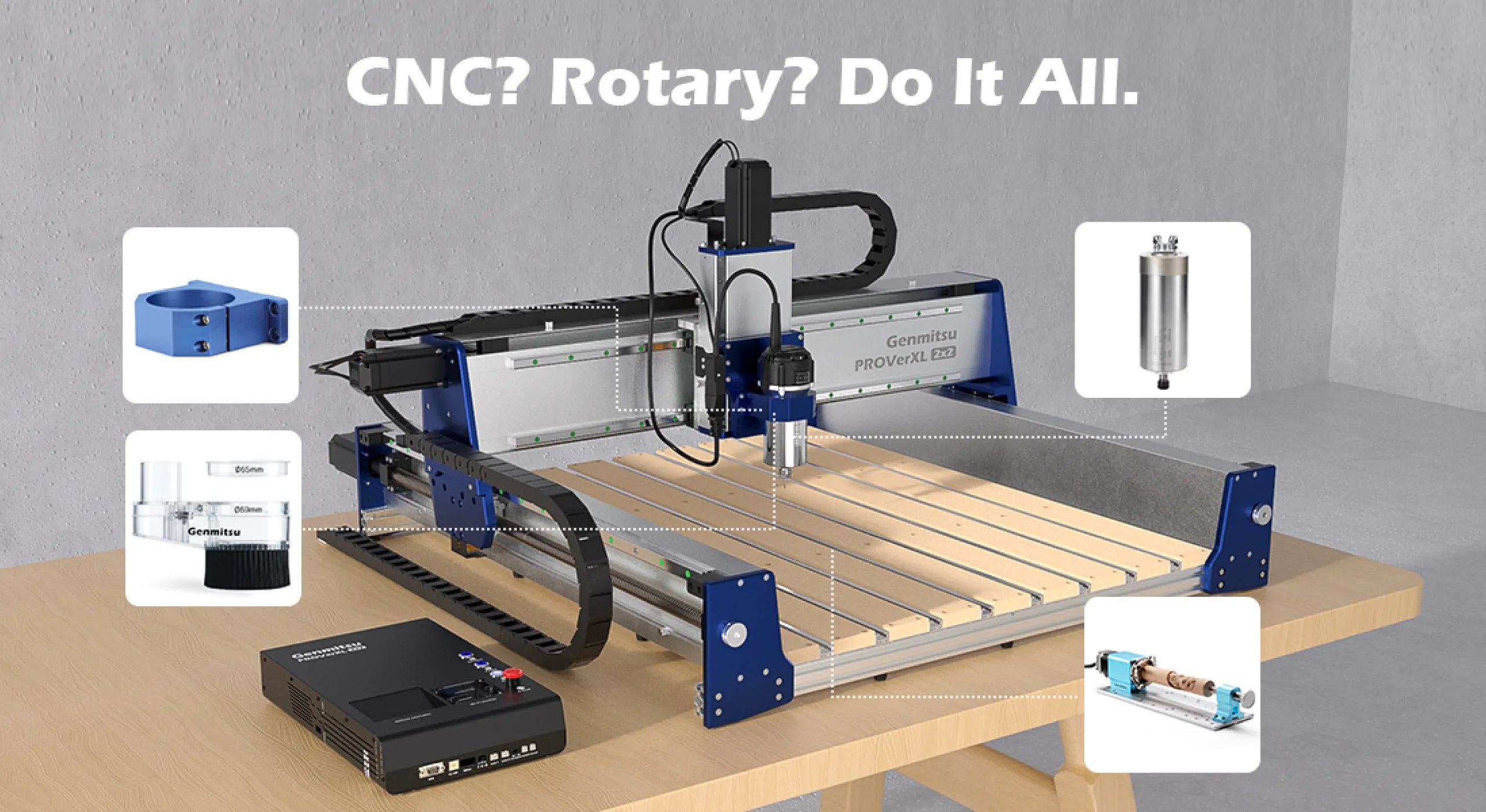 Genmitsu PROVerXL 2x2 CNC Machine | SainSmart