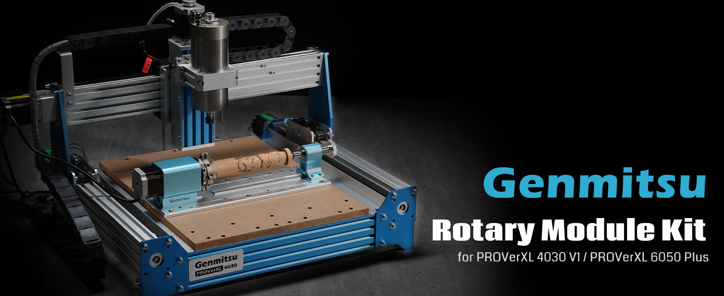 Rotary Module Kit for PROVerXL 4030, 6050 Plus CNC Router