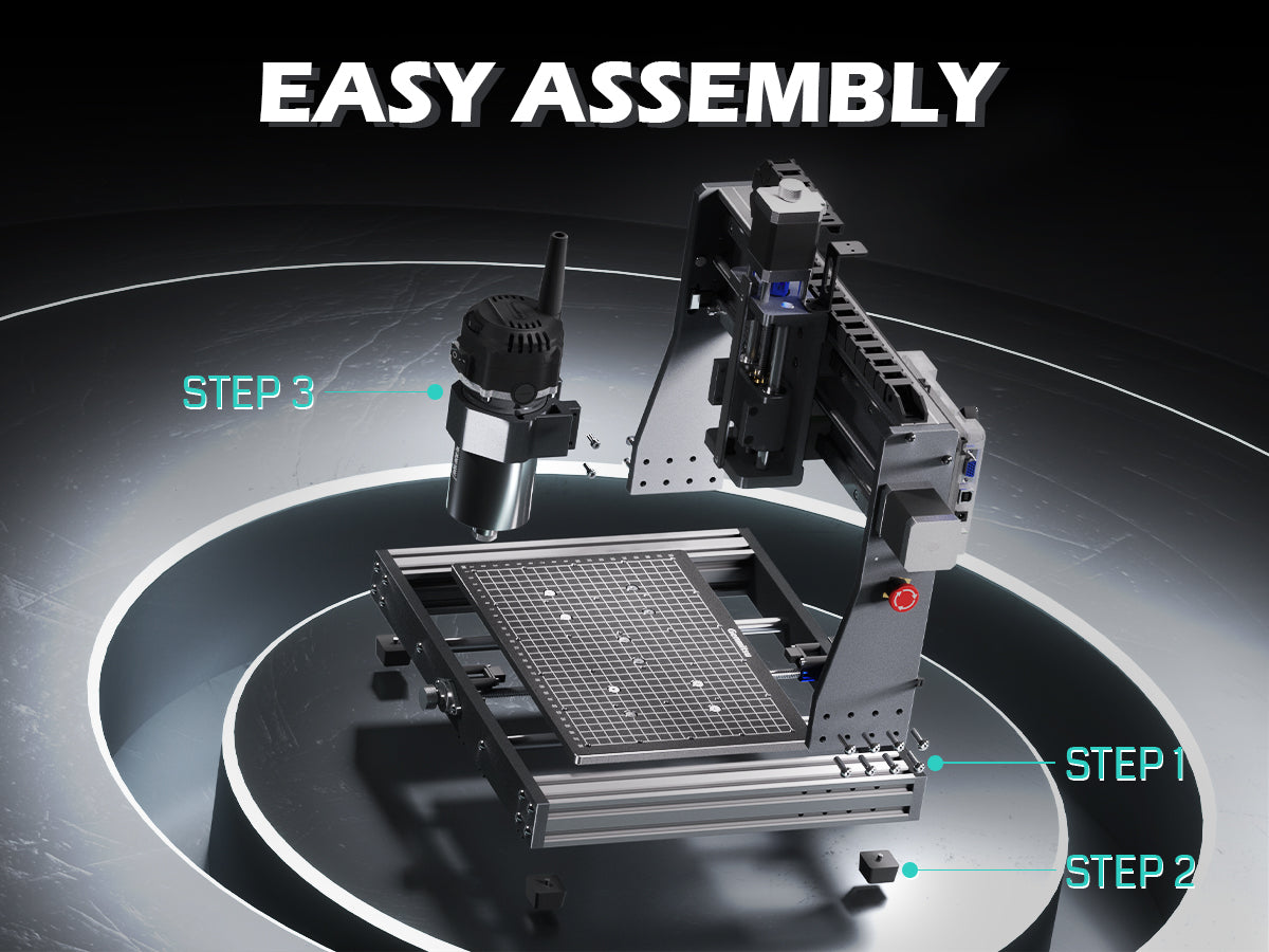 Unmatched Cutting Power, 3020-PRO Ultra CNC Router