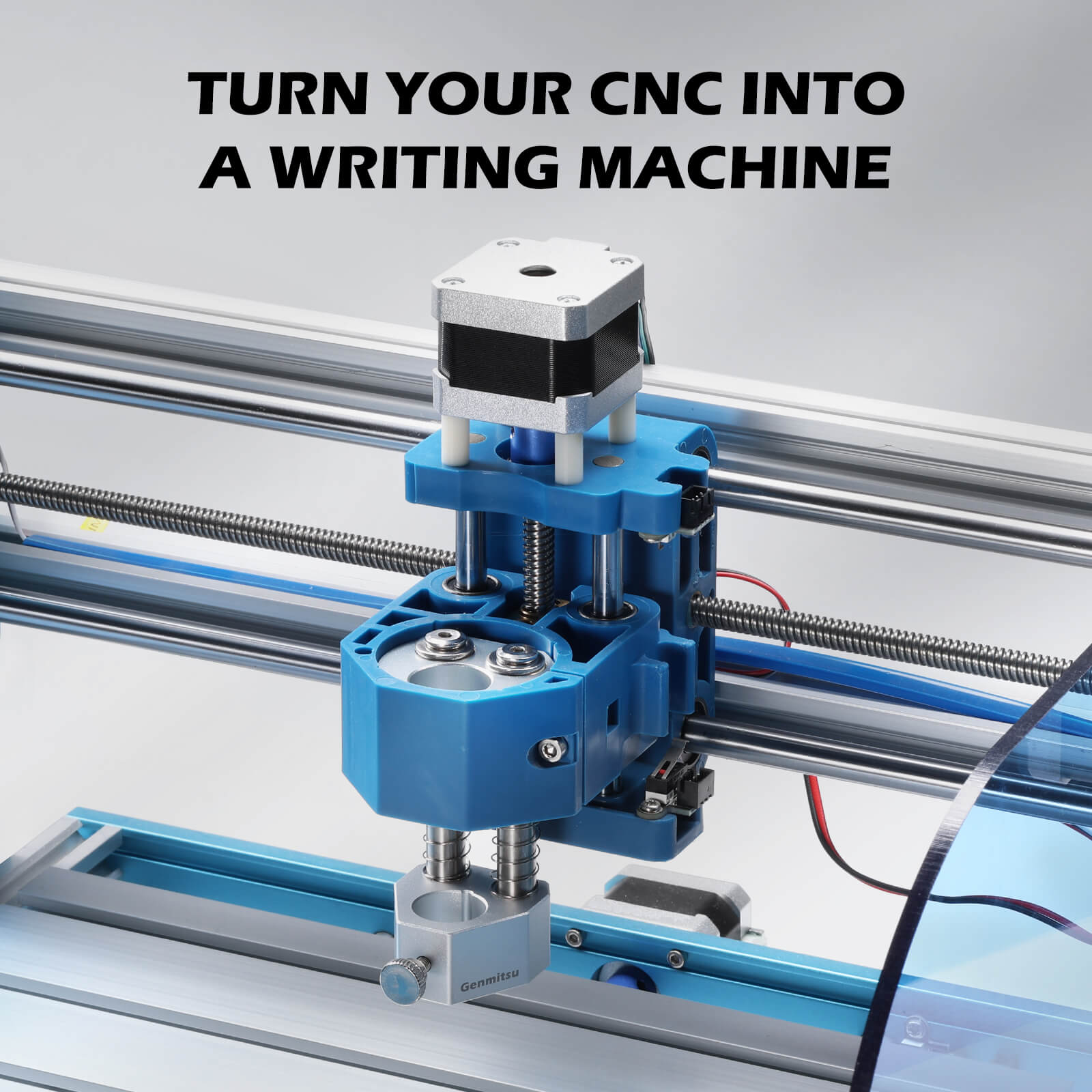CNC Router Drawing Robot Tool, Plotter Handwriting Robot Module, Easily Transform CNC Into Writing Machine, Ideal For CNC Hobbyists & Creative Projects | SainSmart