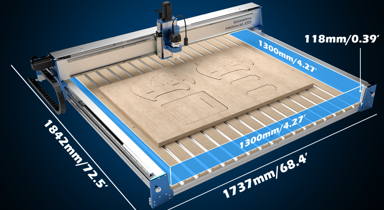 Genmitsu PROVerXL 4x4 CNC Machine | SainSmart