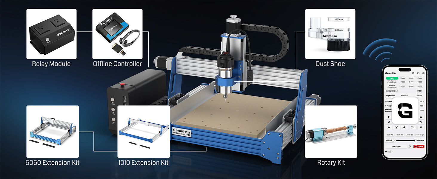 PROVerXL 4030S Desktop CNC Router Machine