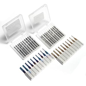 Genmitsu MC40A CNC Cutter Milling Carving 40-PCS Bit Set | SainSmart