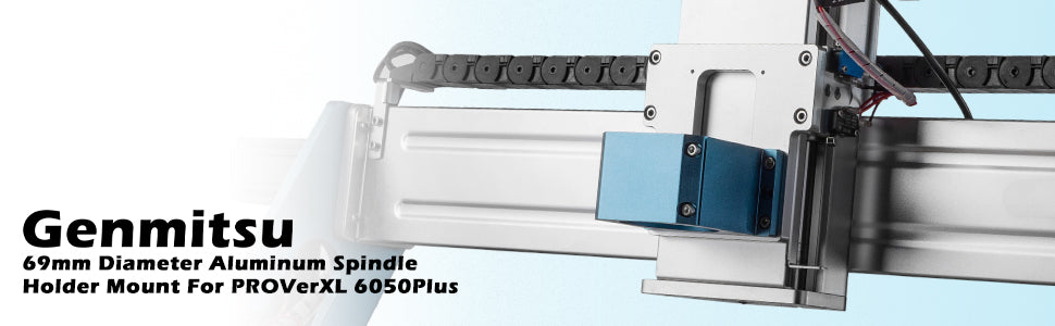 6050 φ65-69mm Aluminum Spindle Mount for CNC Spindle or Trimmer Router of Genmitsu PROVerXL 6050 Plus