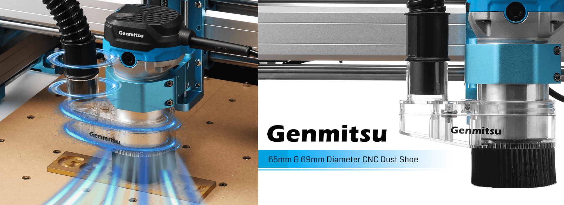 Genmitsu 65mm/69mm CNC Dust Shoe