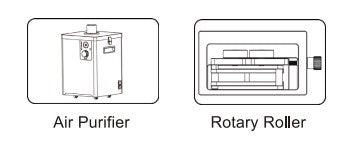 L8 Laser Engraver Machine, 20W/40W Power, 40000mm/min High Speed All-in-one, Air Assist, Lightburn Camera